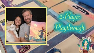 Canvas Board Game  2Player Playthrough  Dice Jesters [upl. by Chrisse]