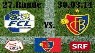 FC Luzern vs FC Basel 02 Raiffeisen Super League 27 Runde 300314 [upl. by Mcadams788]