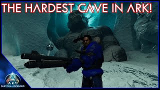 Can I Survive The Hard Snow Cave  Ark Survival Ascended EP45 [upl. by Patnode]