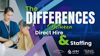 Direct Hire vs Staffing  Connetics USA and OGrady Peyton [upl. by Dustan]