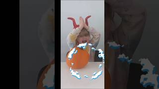 🎃Carving pumpkins for Halloween with Anna 🧡 kidsvideo [upl. by Aicela353]