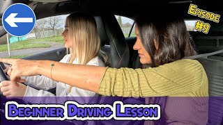 Beginner Driving Lesson On Roundabouts  How To Slow Down And Change Gear On the Approach [upl. by Onitnerolf211]