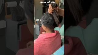 Kerosine treatmenttrending viralvideo reels beauty menshairstylist menssalon menshairstyling [upl. by Ilocin]