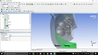 Pelton Simulation in Ansys Part 1 [upl. by Ellesor825]