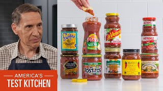 The Best Jarred Medium Salsa  Americas Test Kitchen [upl. by Pillihpnhoj]