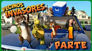 Vecinos Invasores Gameplay en Español Parte 1 GAMEZONE [upl. by Harrat]