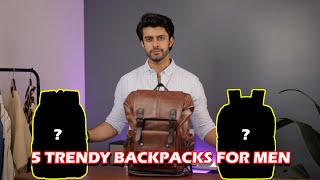 BUDGET BAGS  BACKPACKS FOR MEN 2023  STYLISH BACKPACKS FOR MEN [upl. by Odnalref209]