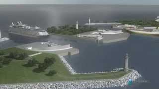 NYC Outer Harbor Gateway Storm Barrier [upl. by Ahkihs]