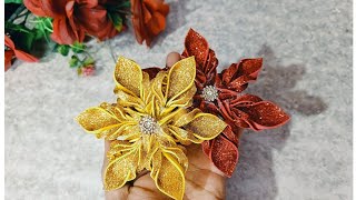 Creative craft ideas🌼  Beautiful Flower From Fom seet 🌼✅ [upl. by Eppilihp]