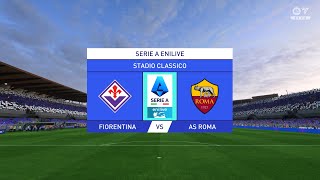 Fiorentina vs Roma 27102024 Serie A FC 25 [upl. by Gunar853]