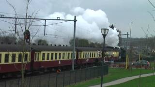 Stoomtrein achtervolging B1289 ZLSM door de Limburgsche heuvels [upl. by Aehsat732]