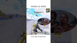 Power of M202 🥵shorts bgmi pubgmobile payload [upl. by Doloritas]