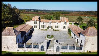 A Château with Vineyard Aquitaine Dordogne France [upl. by Aniles]