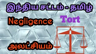 What is Negligence  TAMIL  Tort Law [upl. by Eydie]