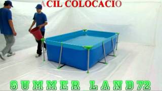 CUBREPILETAS MOD 103  SUMMERLAND®   260 X 170 MTS [upl. by Hamehseer]