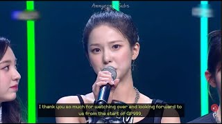 Kep1er ENG SUB Kep1er Winning Speech  Mcountdown First Win 220113 [upl. by Joannes913]