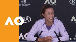 Qiang Wang quotI tried to be more aggressivequot  Australian Open 2020 Press Conference 3R [upl. by Pierpont908]