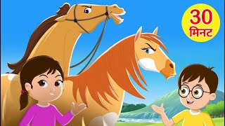 Lakdi Ki Kathi 2  Nani Teri Moreni Ko Mor Le Gaye  FunForKidsTV Hindi Rhymes [upl. by Itraa78]