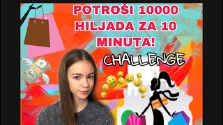 POTROSI 10 HILJADA ZA 10 MINUTA CHALLENGE [upl. by Solokin]