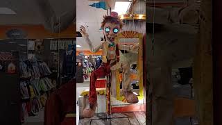 Bobby Strings Spirit Halloween Animatronic [upl. by Nosyarg]