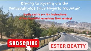 Driving through the Pentadaktylos mountain of Kyrenia North Cyprus ‖ Ester Beatty [upl. by Reham47]