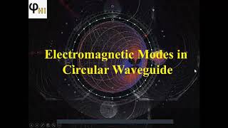 Electromagnetic Modes in Circular Waveguide HFSS [upl. by Bouton]