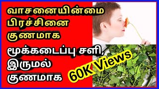 வாசனையின்மை  no smell in nose in tamil  loss of smell treatment in tamil  Tamil  Thanithuvamm [upl. by Nylleoj]