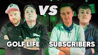 We Take On TWO GOLF LIFE SUBSCRIBERS [upl. by Ardiedal]