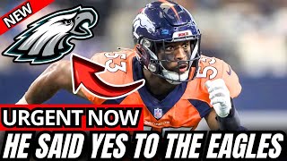 💥BOMBSHELL EAGLES CONFIRM THEIR NEW SIGNING😱TOTAL SURPRISE PHILADELPHIA EAGLES NEWS TODAY [upl. by Yrallam]