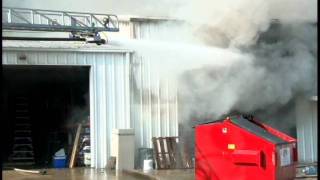 Fire Damages East Houma Businesses [upl. by Eanad]