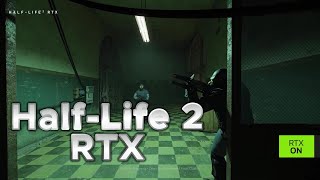 HalfLife 2 RTX is early in development by Orbifold Studios [upl. by Karylin]