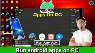 How to run android apk on PC  How to run prisma 3D on PC  how to play android game on PC [upl. by Jezebel]