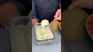 Helado casero de melón con solo tres ingredientes ¡ tienes que probarlo [upl. by Adnorrehs39]