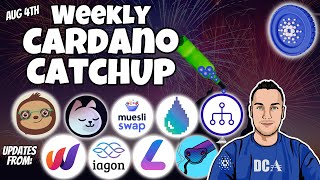 Cardano Weekly News Updates and Some BIG Project Updates [upl. by Eibo645]