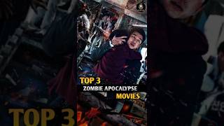 Top 3 Best Zombie 🧟‍♂️ APOCALYPSE Movies horror zombiesurvival shortfeed [upl. by Wulfe]