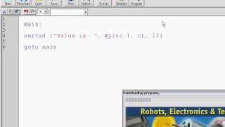 Garage of Evil  Picaxe programming  using an input and conditional programming [upl. by Karlee527]