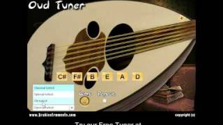 How to tune the oud  Oud Tuner  Oud Tuning [upl. by Catha]