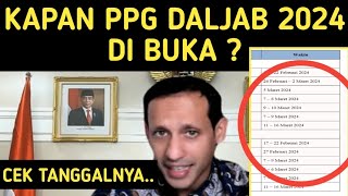 KAPAN PPG DALAM JABATAN 2024 DI BUKA [upl. by Nirok]