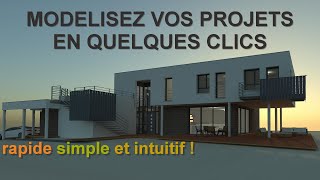 Logiciel dArchitecture  Rapide  Simple  Intuitif [upl. by Stubbs393]