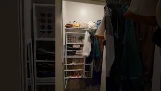 Closet REVAMP on a budget  Small Closet Organization [upl. by Hawthorn670]