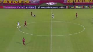 GOL MARINHO VITÓRIA 3x2 ATLÉTICOPR [upl. by Horace]