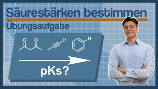 Säurestärke von organischen Molekülen bestimmen  Acidität  Chemie Tutorial [upl. by Pattani778]