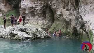 Turquoise waters at Bassin Bleu in Jacmel Haiti [upl. by Bloch]