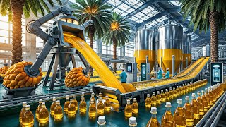 How Palm Oil is made in Factories  Palm Oil Industry Production Process [upl. by Chuipek]