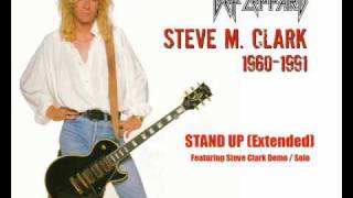 Def Leppard  Stand Up Extended  Featuring Steve Clark Demo  Solo [upl. by Othilia538]