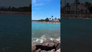 Playa en Cambrils Cataluña Spain [upl. by Ardeid]