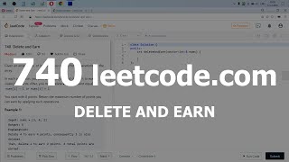 Разбор задачи 740 leetcodecom Delete and Earn Решение на C [upl. by Waldack]