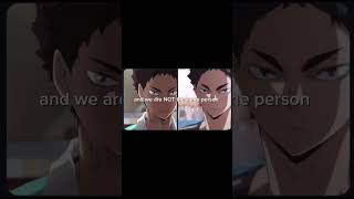 AKAASHI IS NOT IWAIZUMI AND IWAIZUMI IS NOT AKAASHI [upl. by Eidnyl]