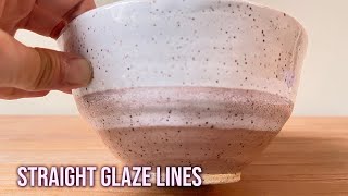 How to use masking tape as resist when glazing [upl. by Catlin534]