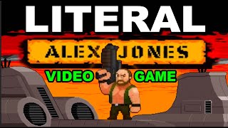 LITERAL Alex Jones Video Game Trailer 😇 [upl. by Ennairrac]